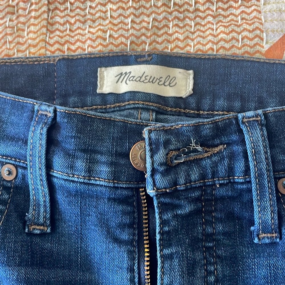 Madewell denim - 25W 10” high rise skinny jean